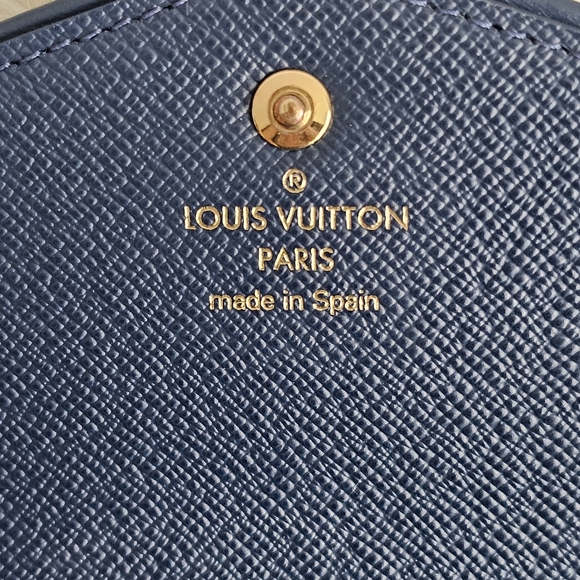 💙 **LIMITED EDITION** Louis Vuitton Denim Long Wallet 💙 - Picture 11 of 12